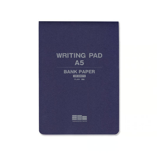 Bank Paper A5 Writing Pad · Yamamoto Paper