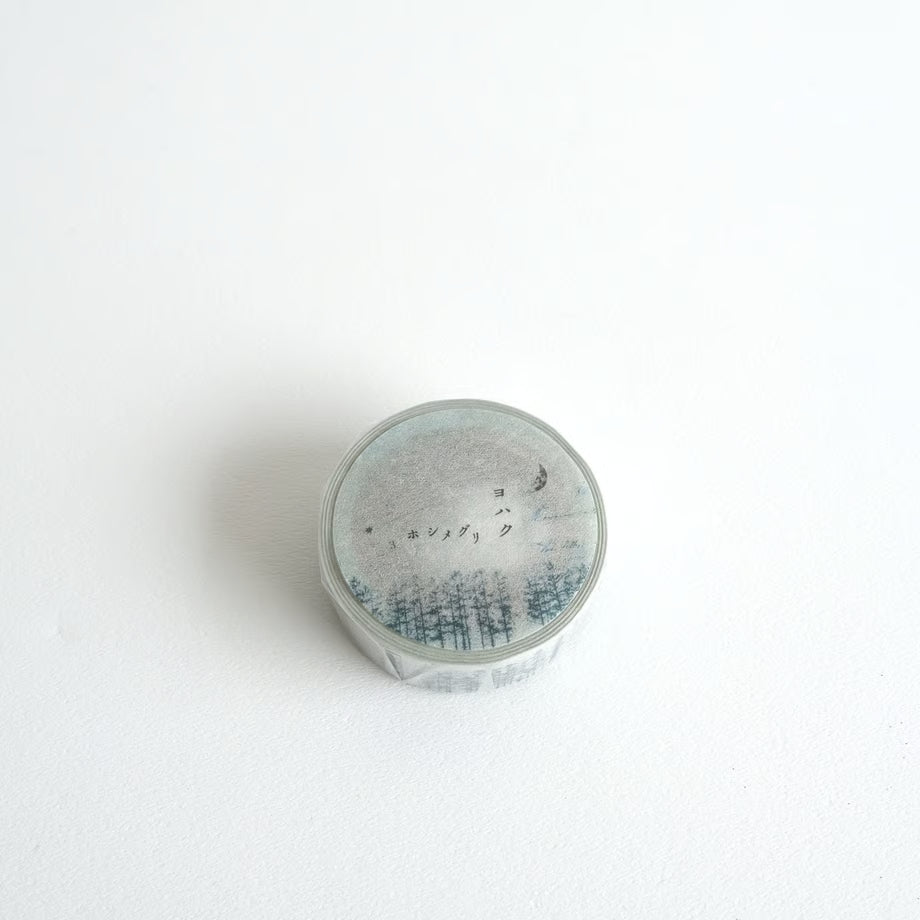 Starry Nightshade Washi Tape · Yohaku