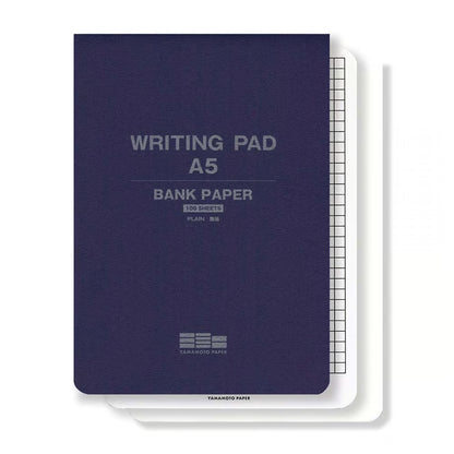 Bank Paper A5 Writing Pad · Yamamoto Paper
