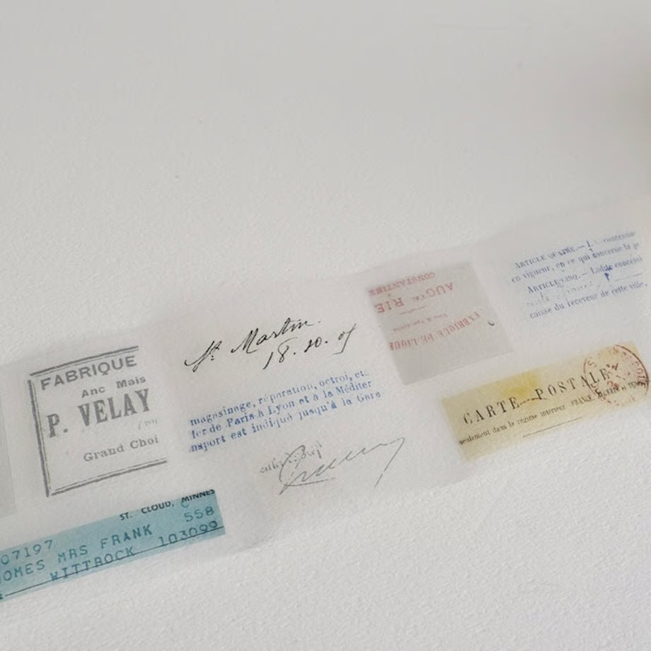 Select Collage Roll Seal Stickers · Yohaku