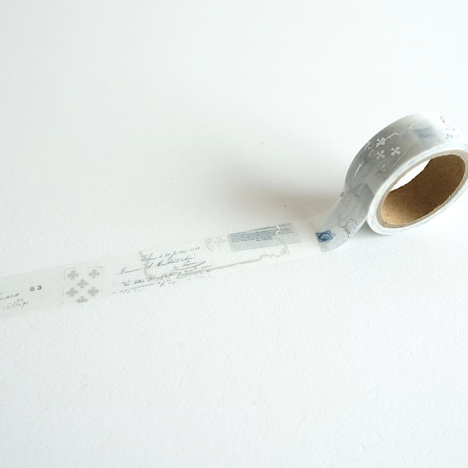 Mazurka Foil-Stamped Washi Tape · Yohaku