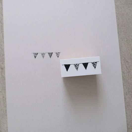 Garland Rubber Stamp · Yohaku