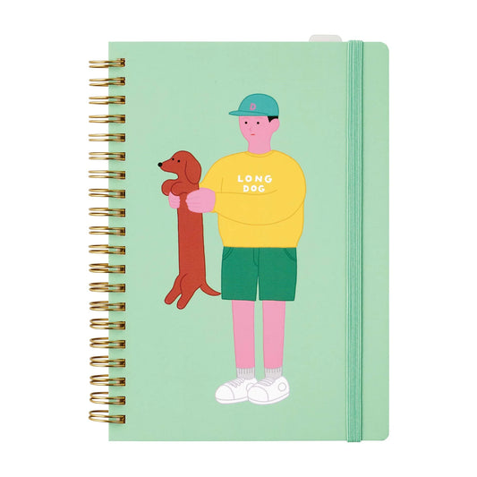 Doggy Hitotoki Note Ring Notebook《Comic Size》 · King Jim