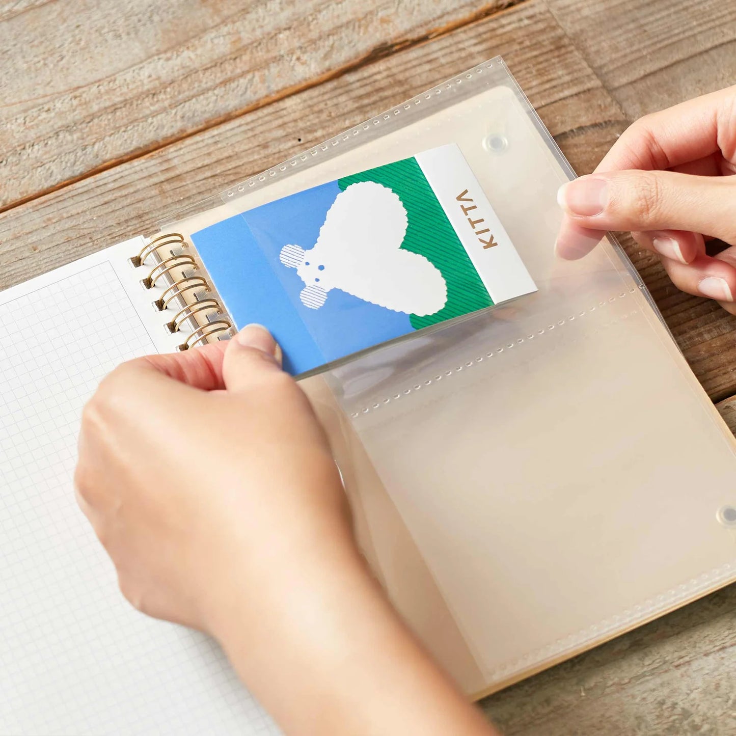 Kumacky Hitotoki Note Ring Notebook《Comic Size》 · King Jim