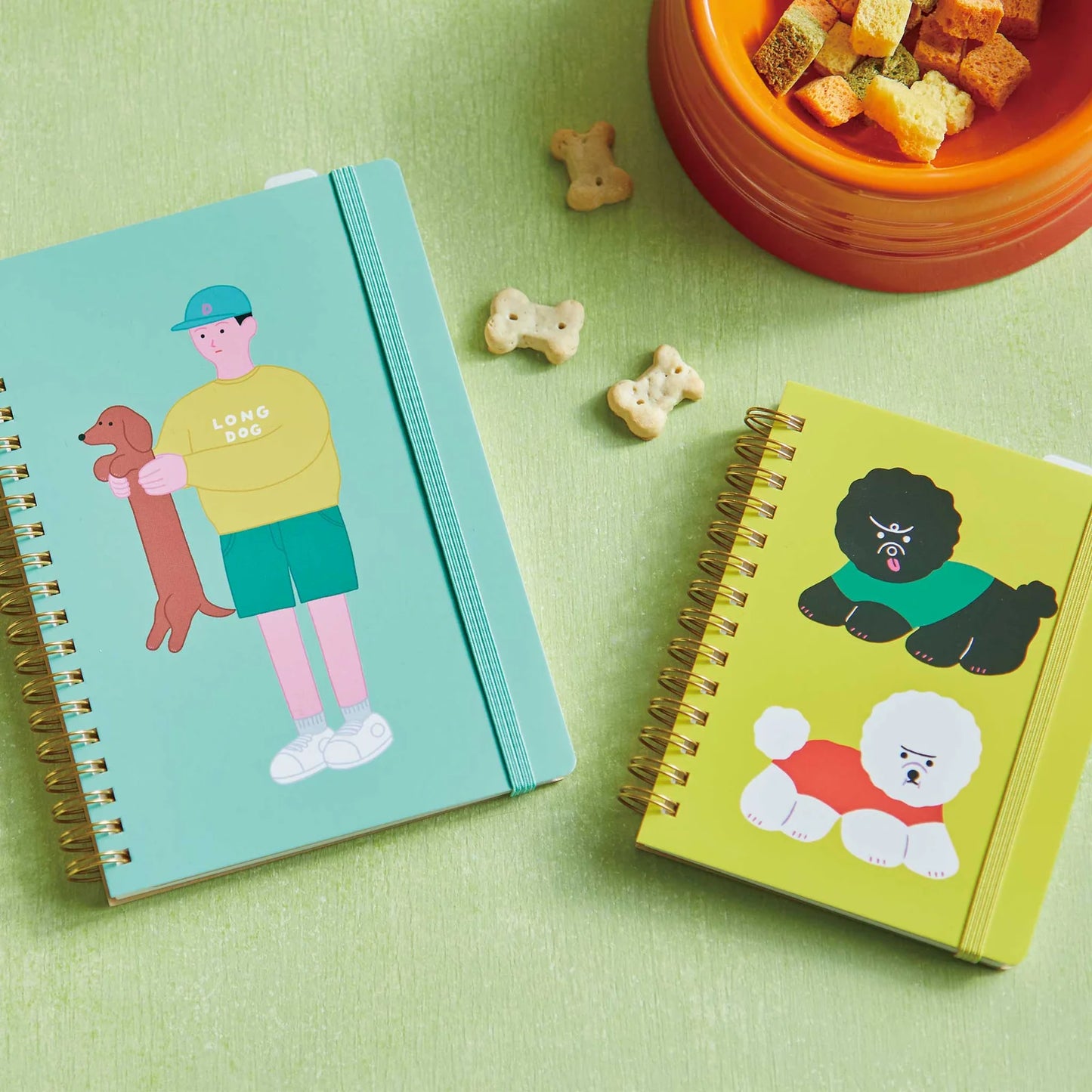 Doggy Hitotoki Note Ring Notebook《Comic Size》 · King Jim