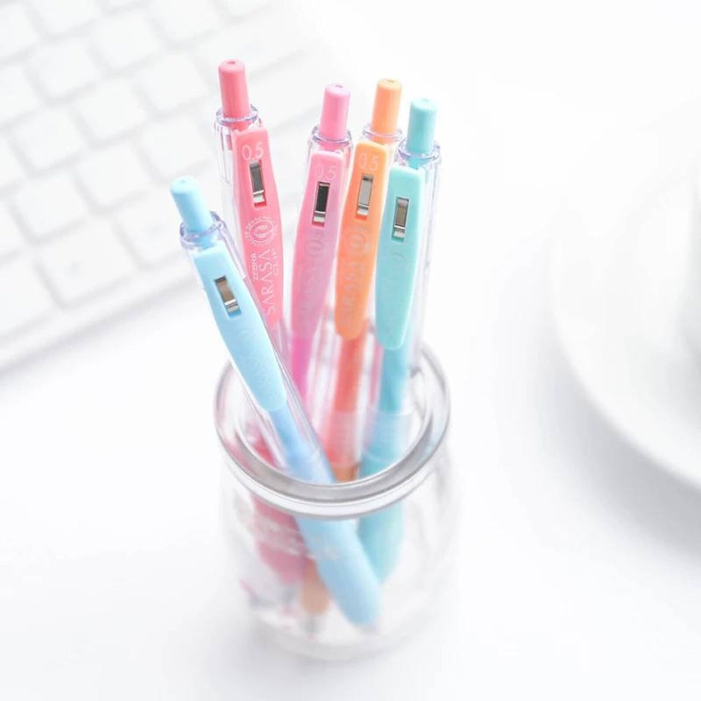 Sarasa Clip Milk Color Pen - 0.5mm · Zebra