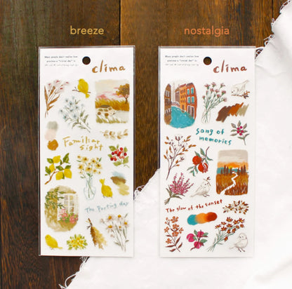 Breeze Clima Series Sticker Sheet · Mind Wave