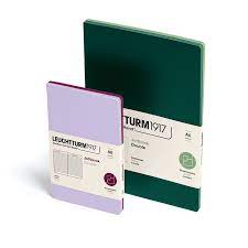 Sage & Forest Green A6 Dotted Jottbook Notebooks · Leuchtturm1917