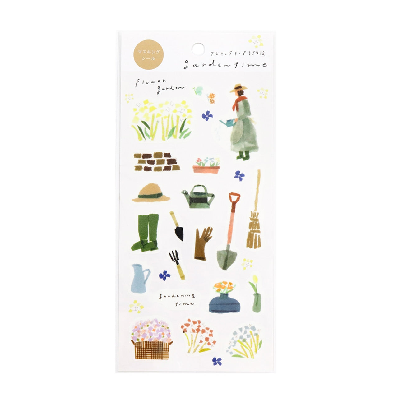 Gardentime Planner Stickers · Miki Tamura