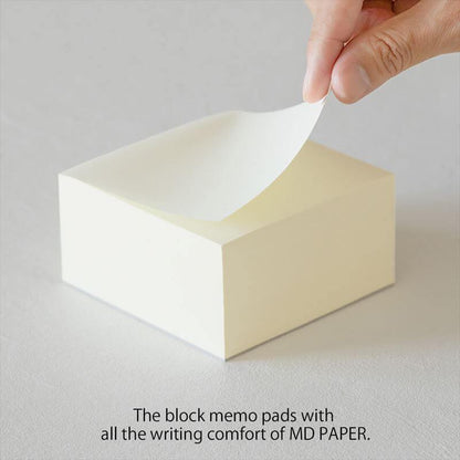 MD Block Blank Memo Pad