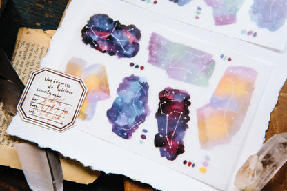 Zodiacs Transfer Sticker Sheet · OURS Studio