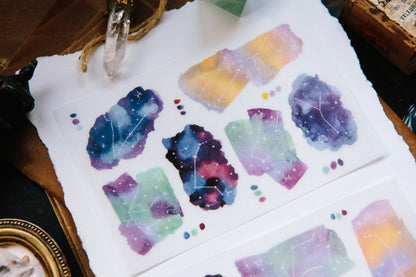 Zodiacs Transfer Sticker Sheet · OURS Studio