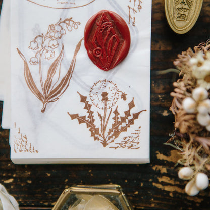 de Fleur Clear Stamp Sheet · OURS Studio