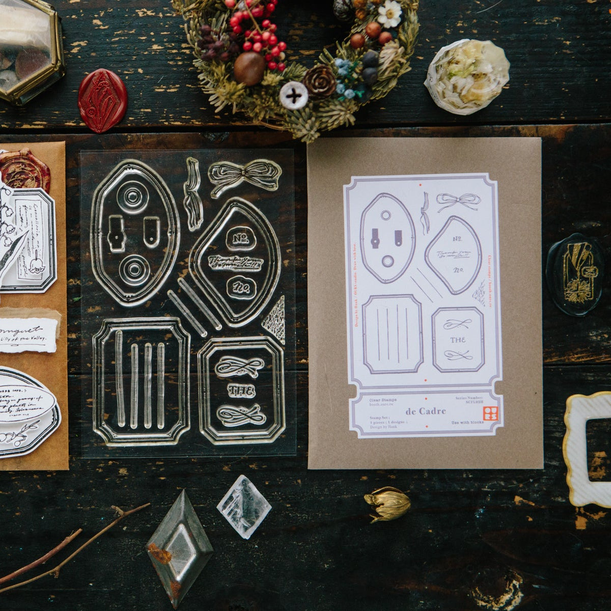 de Cadre Clear Stamp Sheet· OURS Studio