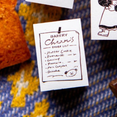 Order List Rubber Stamp · OURS Studio