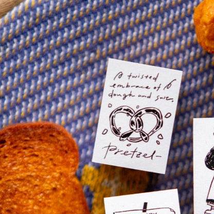 Pretzel Rubber Stamp · OURS Studio
