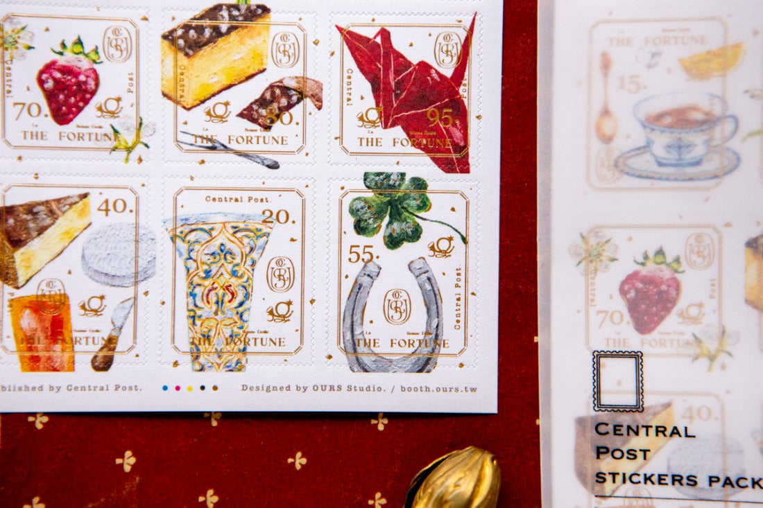 The Fortune Stamp Sticker Sheet · OURS Studio