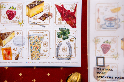 The Fortune Stamp Sticker Sheet · OURS Studio