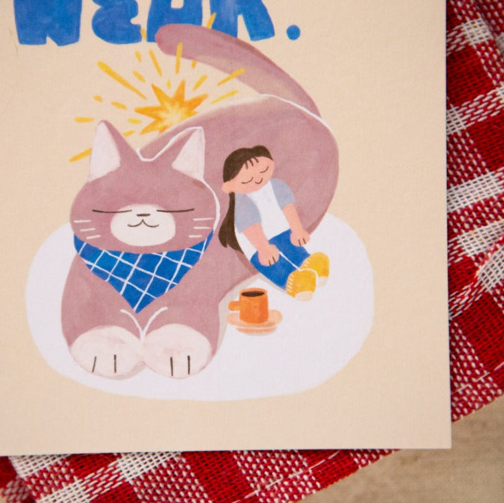 Little Break Lucky Star Postcard · OURS Studio