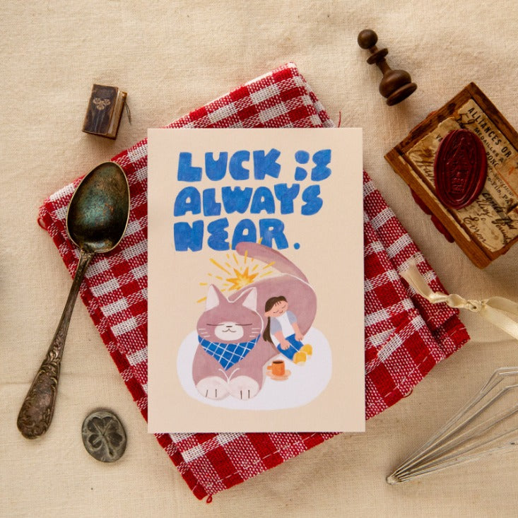 Little Break Lucky Star Postcard · OURS Studio