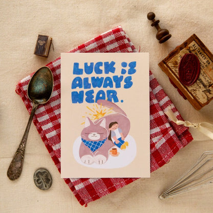 Little Break Lucky Star Postcard · OURS Studio