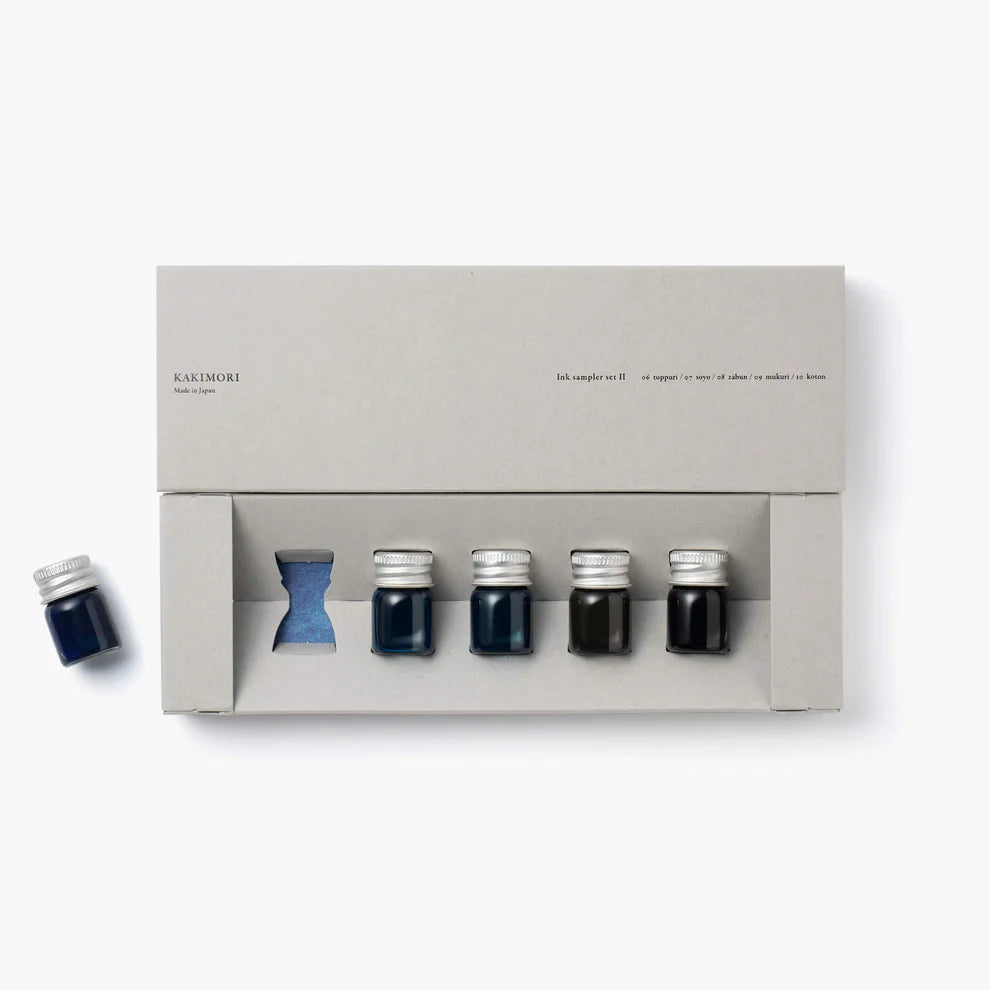 Kakimori Pigment Ink · Sampler Set Ⅱ