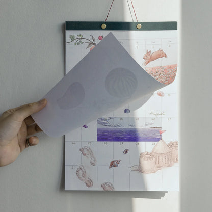 2026 Fairytale Wall Calendar · kawi