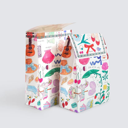 Go Back Block Bottom Bag · kawi