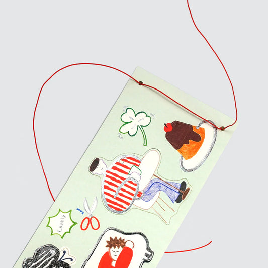 Blue Light 4 Gift Tag · kawi