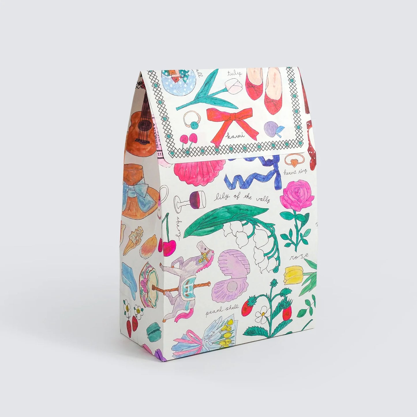 Go Back Block Bottom Bag · kawi