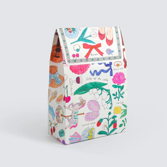 Go Back Block Bottom Bag · kawi