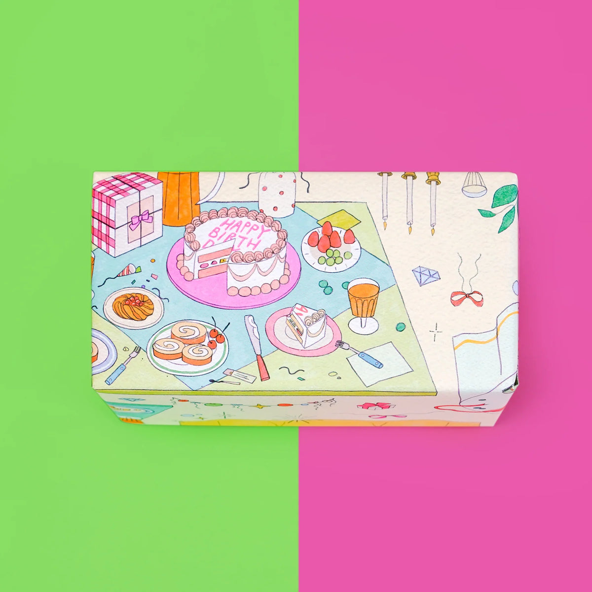 The Switch Patterned Wrapping Paper · kawi – Paper Plant Co.