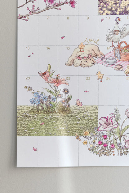 2026 Fairytale Wall Calendar · kawi
