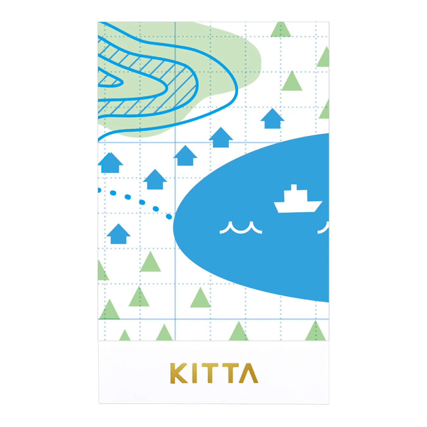 KITTA Washi Tape - Map · King Jim