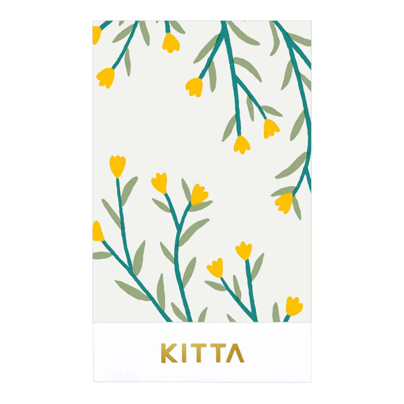 KITTA Clear PET Tape - Flower · King Jim