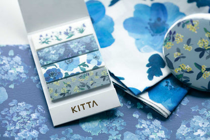 KITTA Washi Tape - Painted Flowers · King Jim