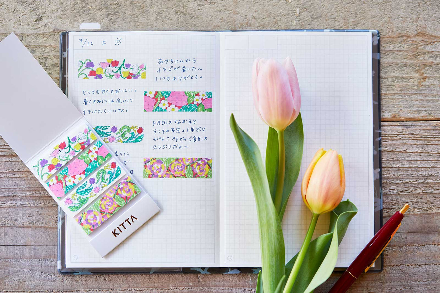 KITTA Washi Tape - Plant · King Jim