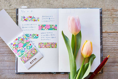 KITTA Washi Tape - Plant · King Jim