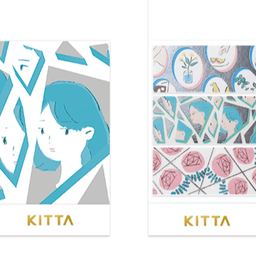 KITTA Wide Washi Tape - Mirror · King Jim