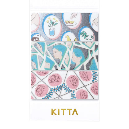 KITTA Wide Washi Tape - Mirror · King Jim