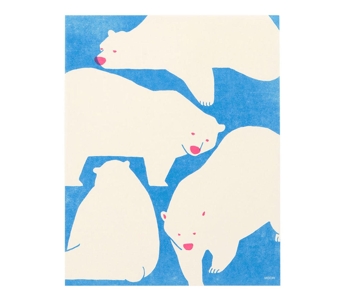 Kimagure Polar Bear Letter Pad · Midori