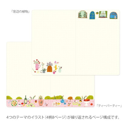 My Life Yuru Log B6 Notebook · Midori