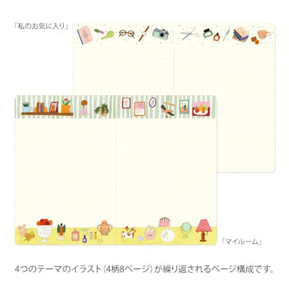 My Life Yuru Log B6 Notebook · Midori