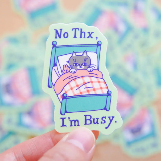 I'm Busy Sticker
