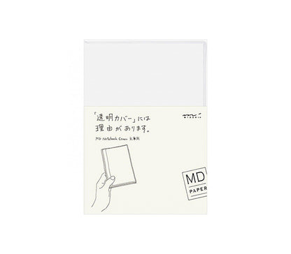 A6 MD Notebook Clear Cover