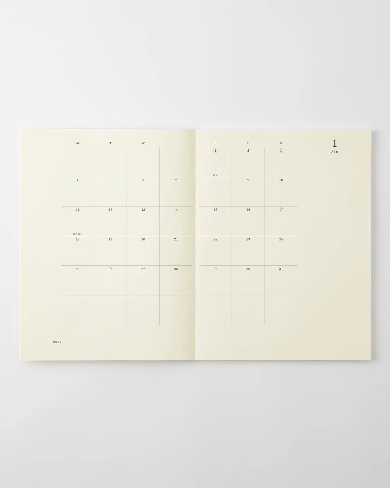 2027 MD Diary《A4 Thin》