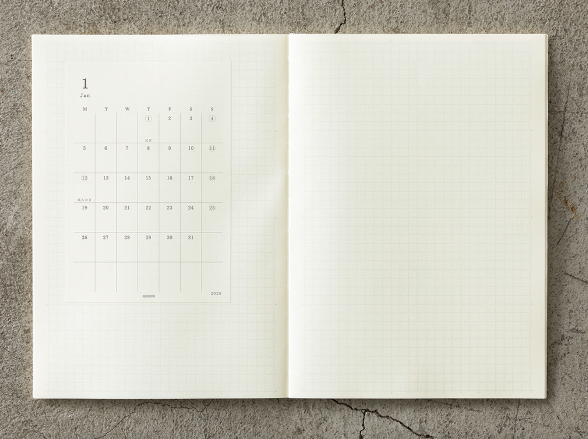 md diary stickers block 