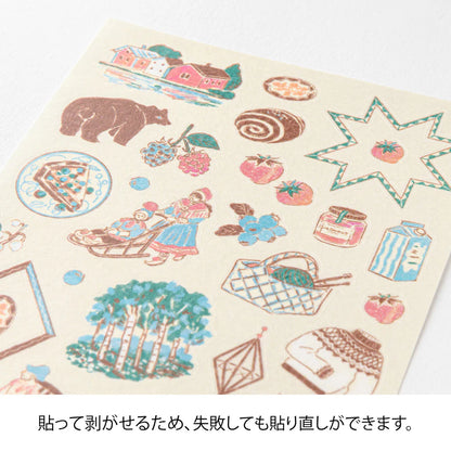 Finland Motifs Sticker Sheet · Midori