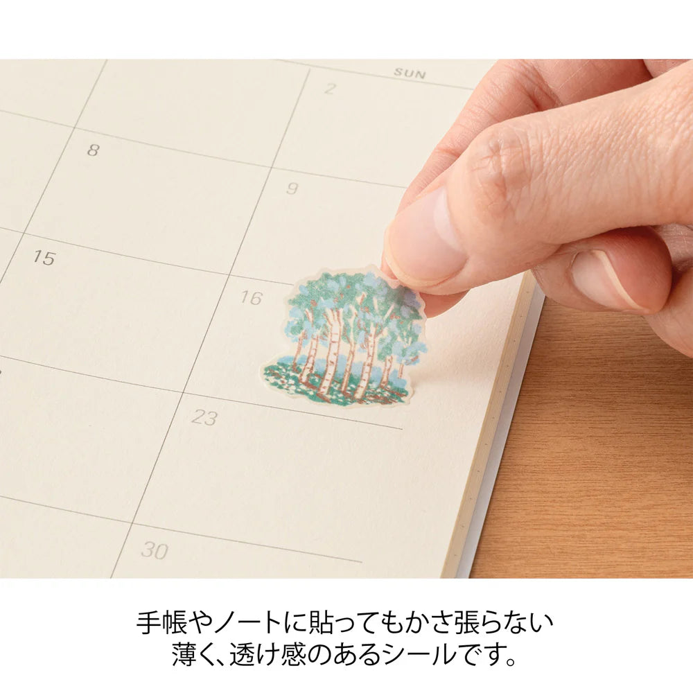 Finland Motifs Sticker Sheet · Midori