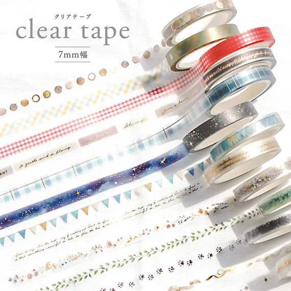 Red Gingham 7mm Clear Tape · Mind Wave